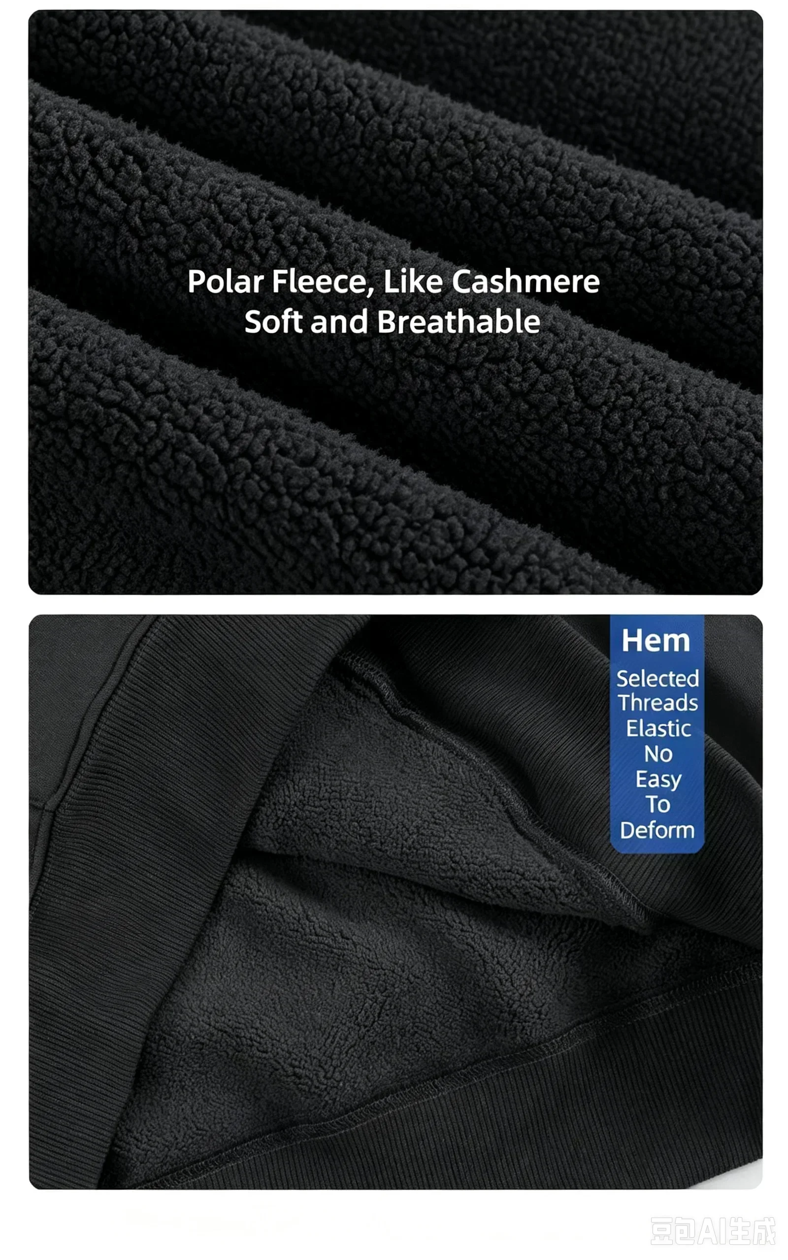 Herren-Hoodie Herbst Winter Hochwertiger Warmer Pullover Männlicher Alltags-Casual-Mode-Pullover Outdoor Fitness Sportlicher Kapuzenpullover – Detail 11