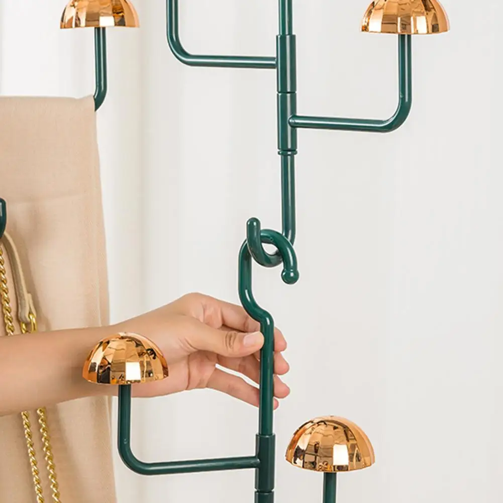 Hat Organizer Hat Hanging Rack for 3 Hats Installation-free Plastic Display Hanger Baseball Cap Organizer Door Hook for Bedroom