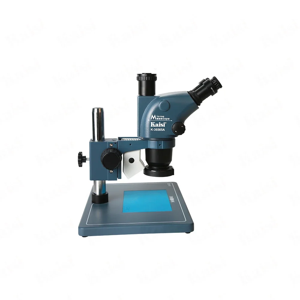 Kaisi 36565plus trinocular estéreo zoom microscópio trinocular dissecção microscópio de reparo móvel