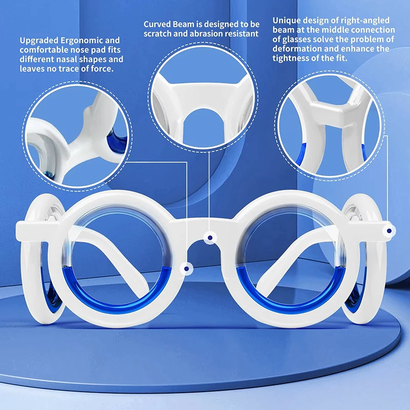 Tragbare Reisekrankheitsbrille, linsenlose Anti-Krankheits- und Anti-Schwindel-Brille mit Flüssigkeitsring, leichte Anti-Schwindel-Brille – Detail 6