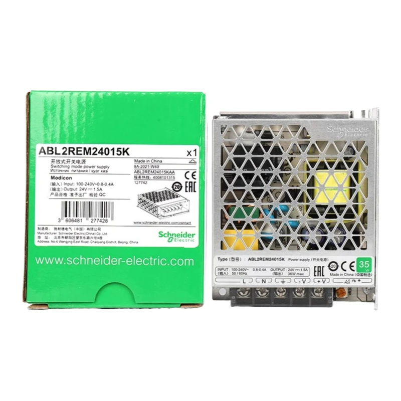 

Schneider ABL2REM24015K/20/45/65/85/100/150K Flat Panel Switching Power Supply for High Efficiency and Reliability Free Bracket