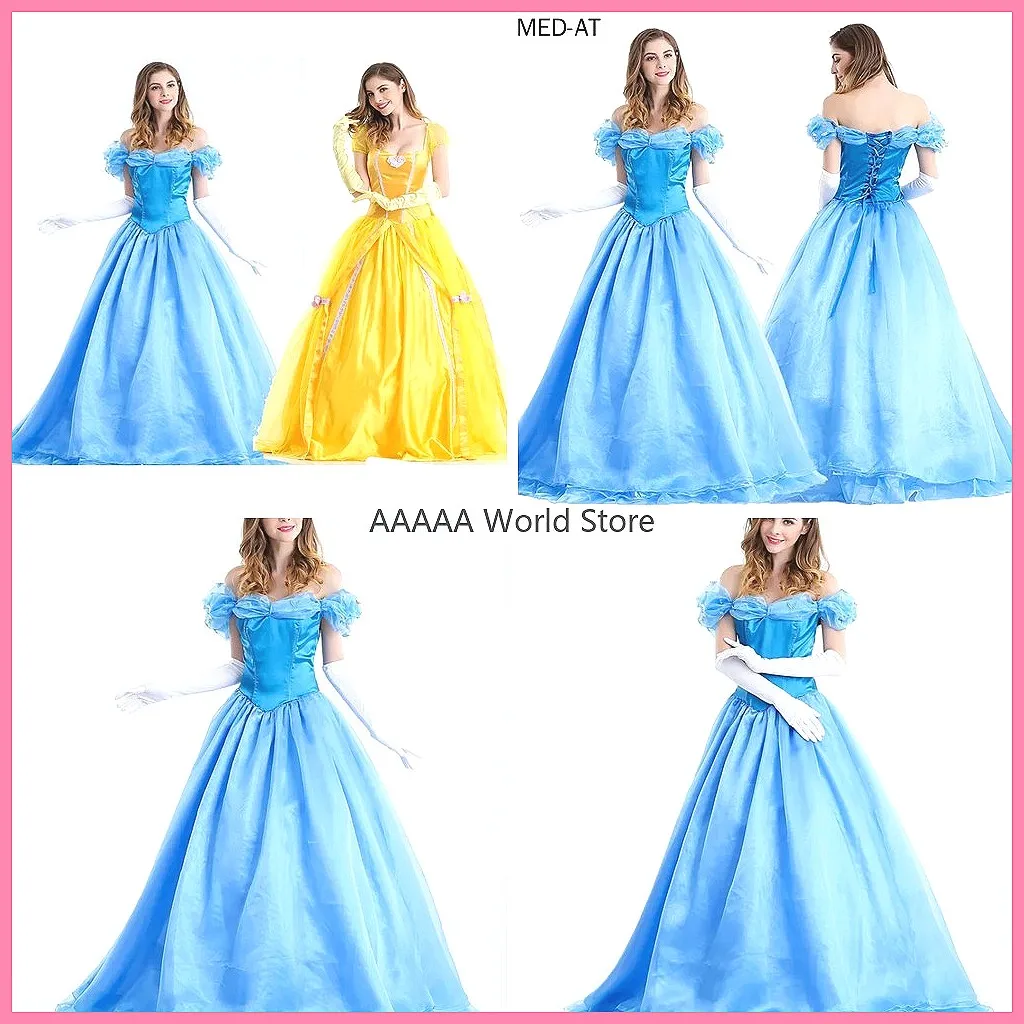 

Medieval Queen Costume Victorian Ball Gown Off Shoulder Royal Fairy Cosplay Dress