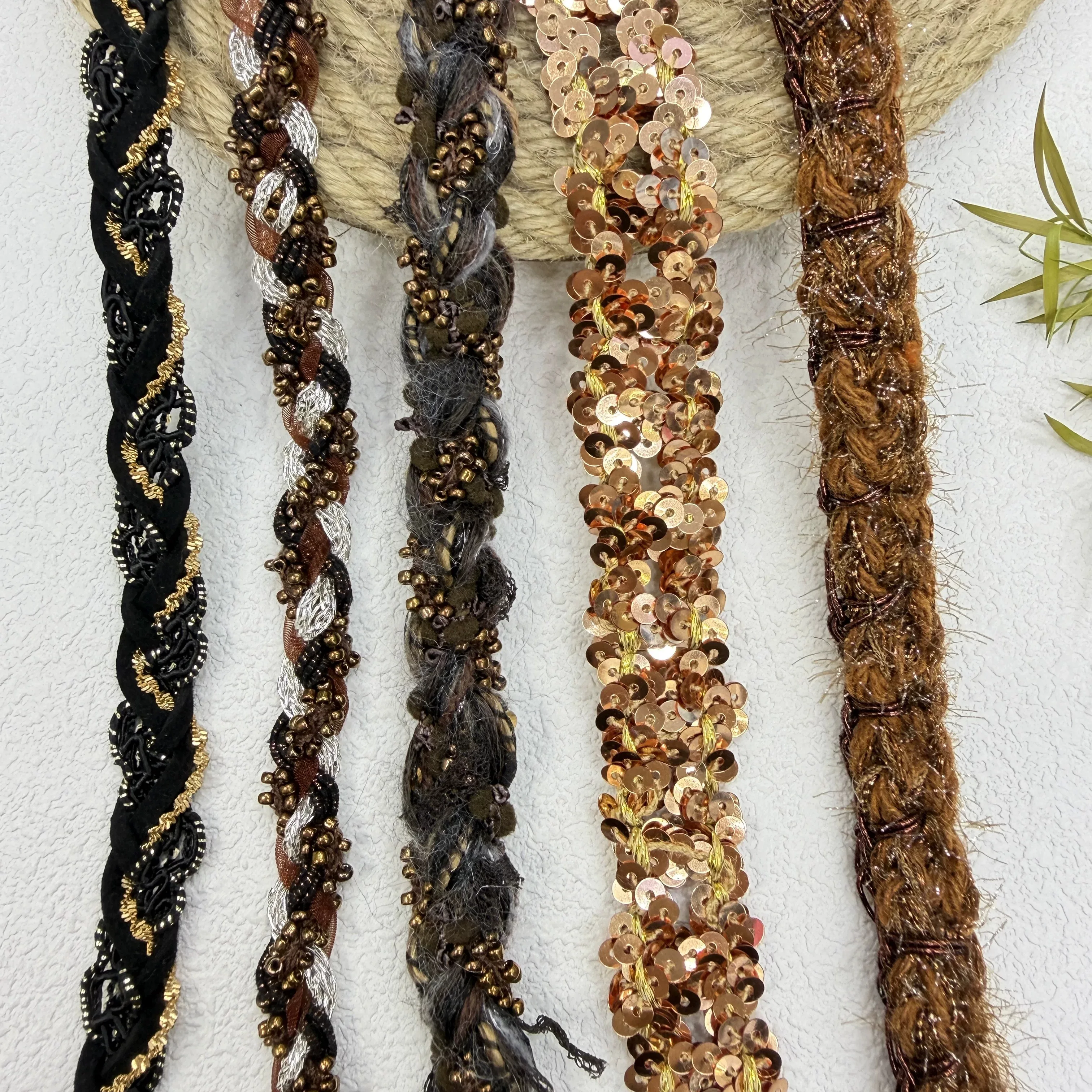 3yard Rice bead Sequin Lace Tr - Textile And Sewing Supply ulasan dan harga