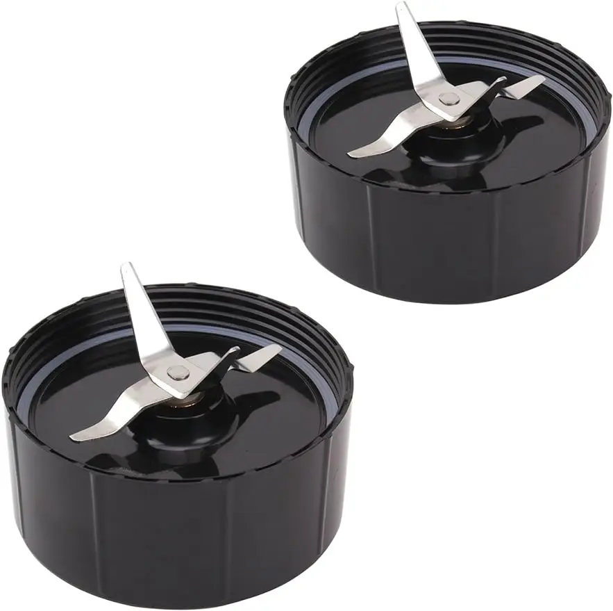 2X Cross Blades compatible with Magic Bullet 250W MB1001 Series With Gaskets Replacement Blender Part