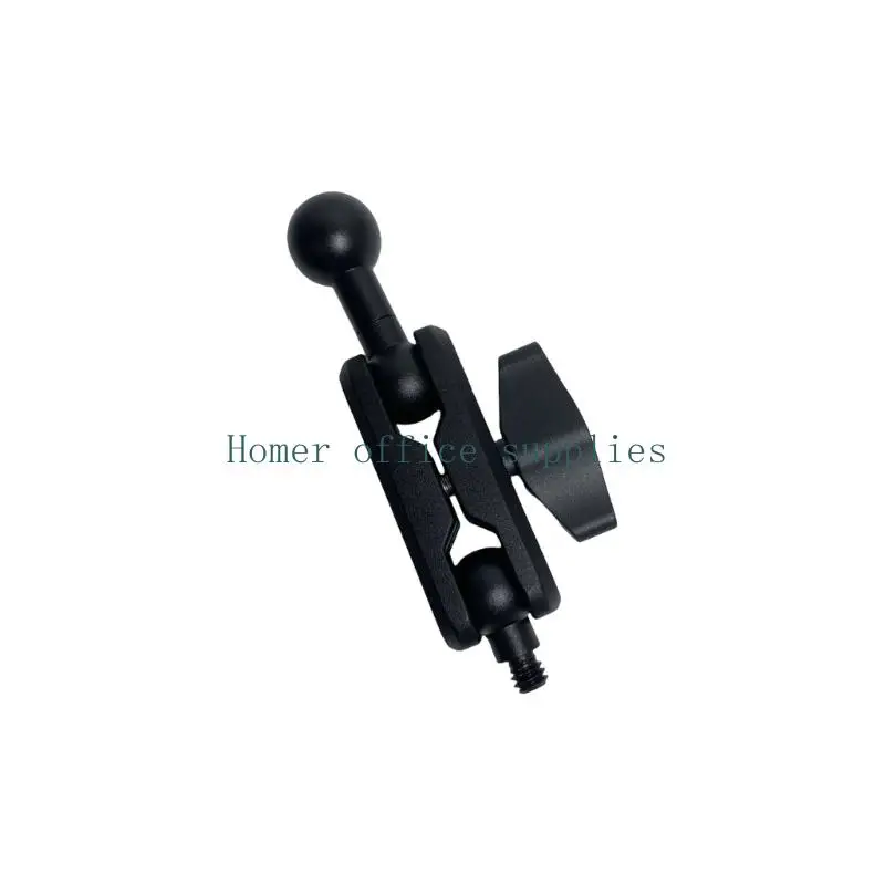 K43B Two-Joint Mounting Arm with Machined Construction, Vertical and Side Adjustment, and Knob for Both-Joint Control