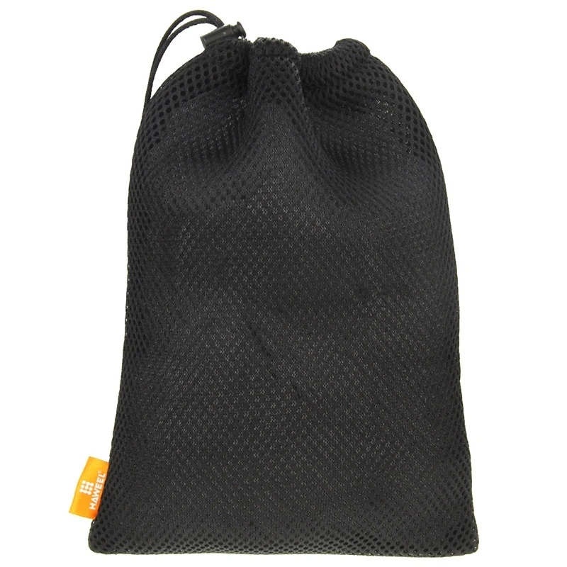 HAWEEL Nylon-Netzbeutel mit Kordelzug und Halteschnur für iPad und Tablets bis zu 7,9 Zoll Bildschirmgröße, Größe: 24cm X 16cm