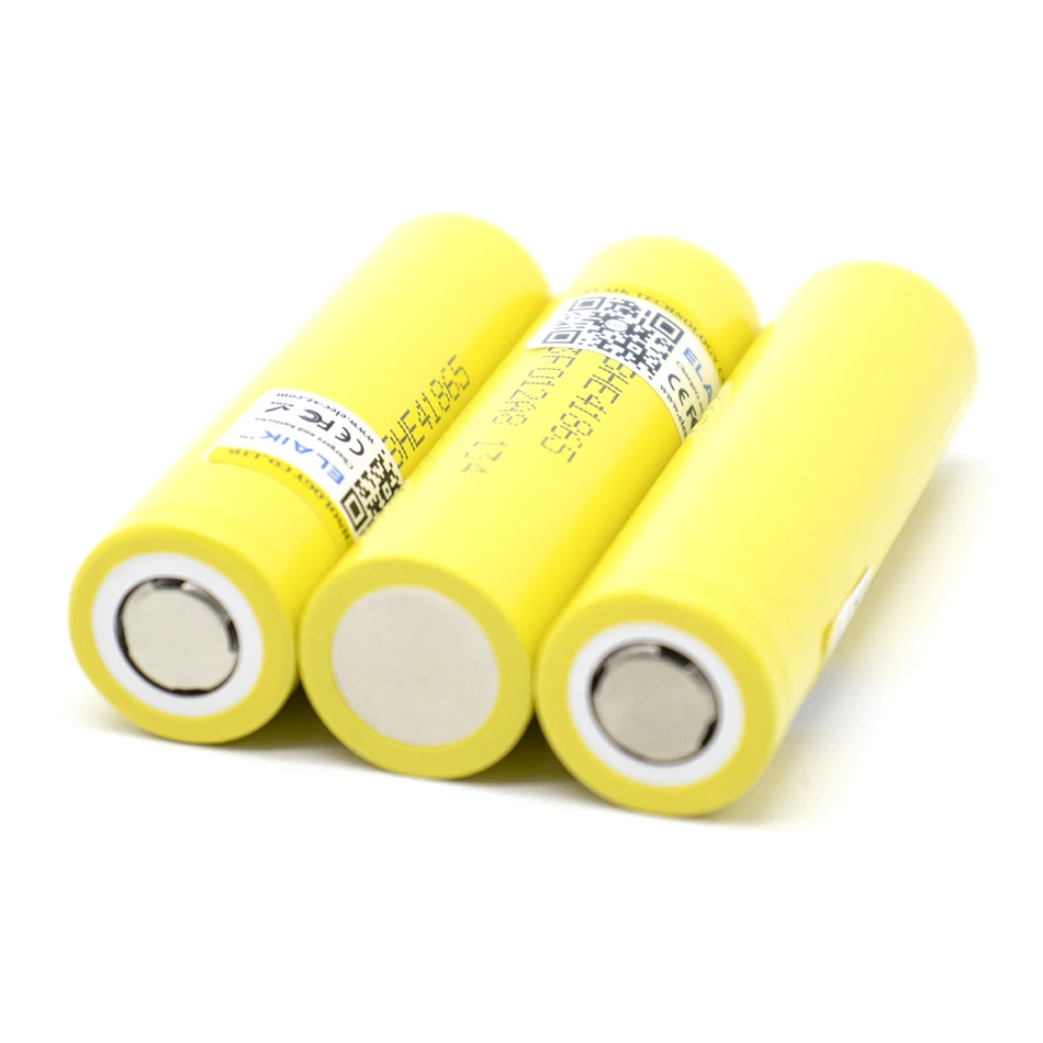 Batería recargable de iones de litio HE4 para linterna de juguete, 1-20 piezas, 18650, 3,6 V, 2500mAh, máx. 20A, 35A