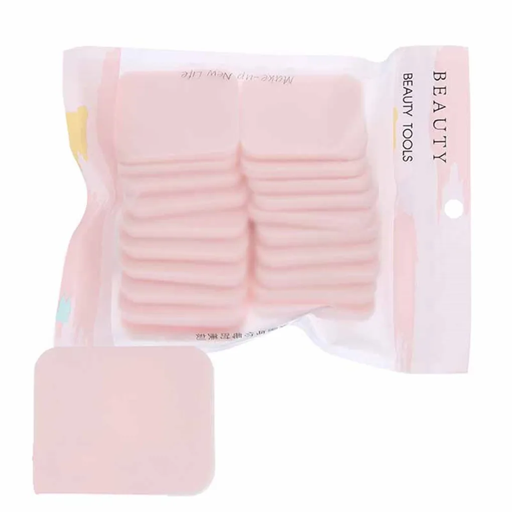 Latex Cosmetic Puff Set Women’s Beauty Sponge Blender Wedge Makeup Accessory 20pcs, CXT022 & Square