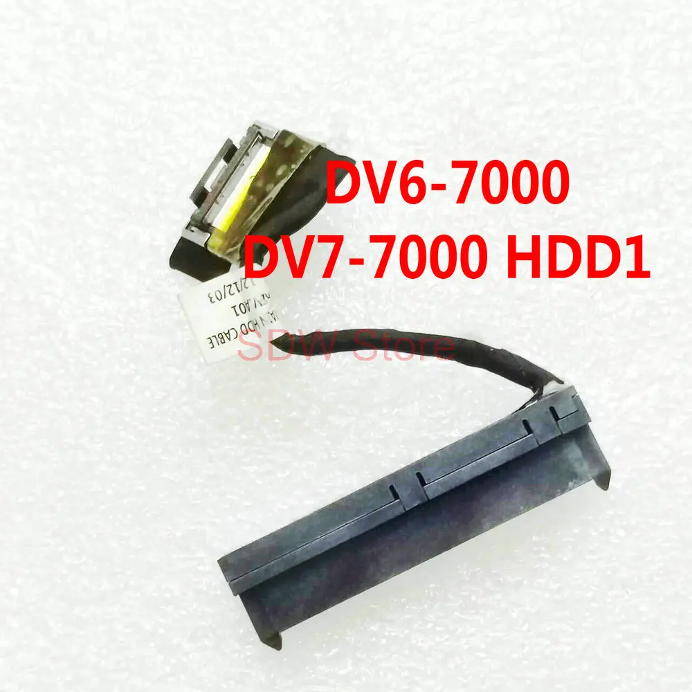 50.4SU16.021 For HP DV6-7000 DV7-7000 HDD1 Cabo DV6-7027NR HDD Interface Connector Laptop SATA Hard Disk Drive Cable