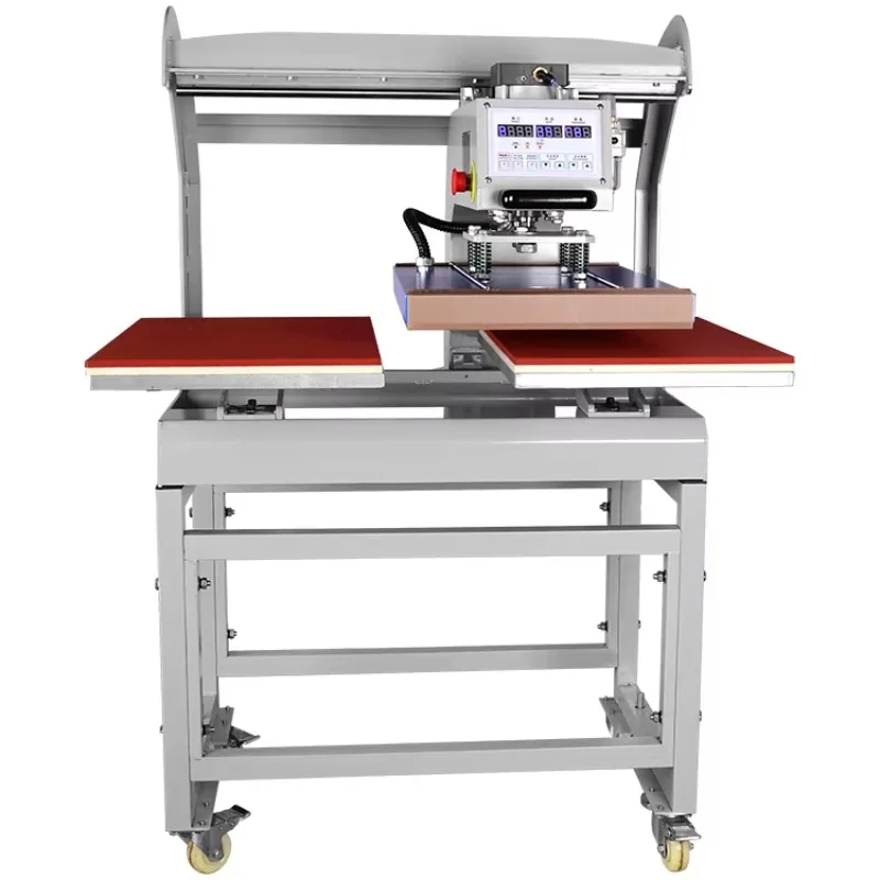 

【Fashionable】Factory Directly Heat Transfer Machine Printer Two Workbench Pneumatic Heat Press Machine