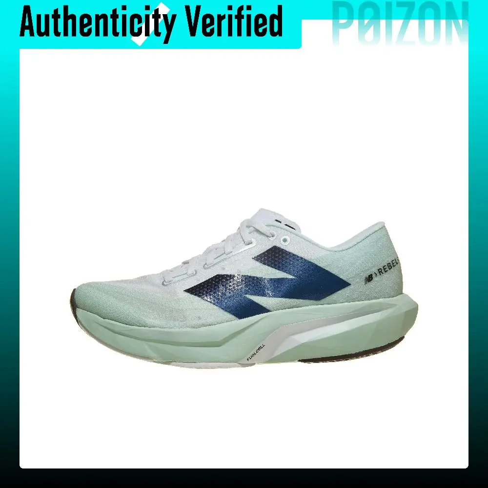 New Balance FuelCell Rebel V4 Fabric Low top Casual City Commuting Running Shoes Men's White Green MFCXCE4