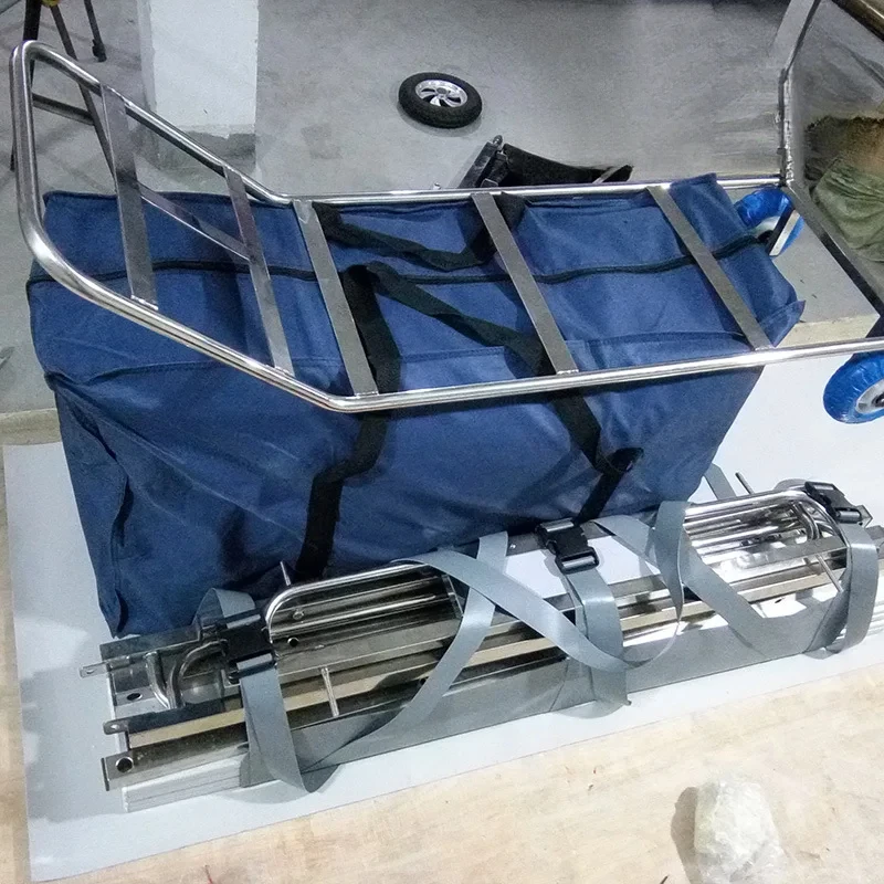Aluminium Deck PVC Pontoon //4 Inflatle Bait Yacht Fishing Boat