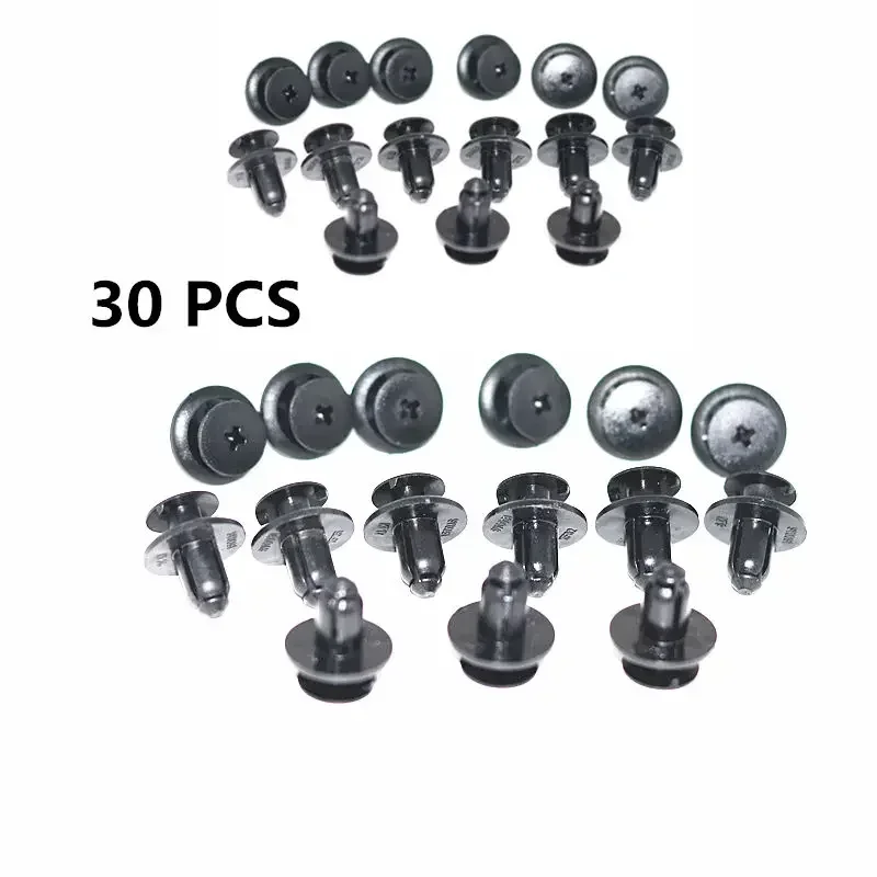 30PCS For Hyundai Tucson IX25 CRETA Elantra For Kia RIO Universal Push Clips Retainer Fastener1420608250B Accent