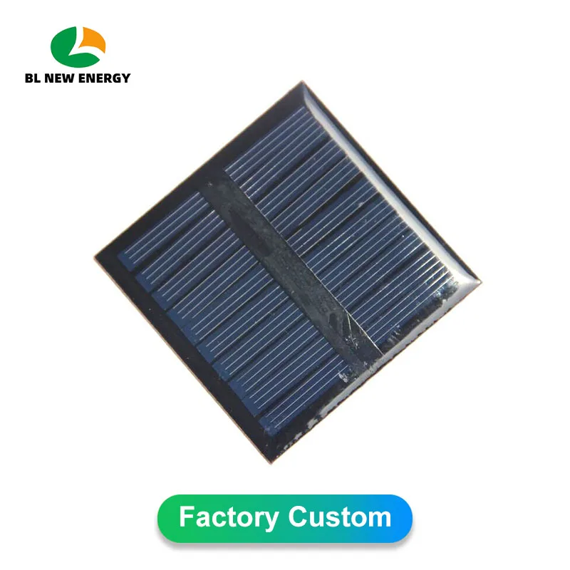 

10 шт. квадратная солнечная панель 0,45 Вт 5 В эпоксидная маленькая солнечная батарея для зарядки 3,7 В литий-ионные Lipo батареи DIY Power Bank проекты 60*60 мм