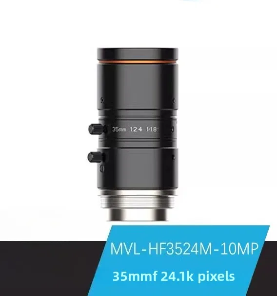 

Промышленный объектив для MVL-HF3524M-10MP Промышленный объектив Фокусное расстояние 35 мм Визуальный осмотр 10 миллионов пикселей Промышленный объектив