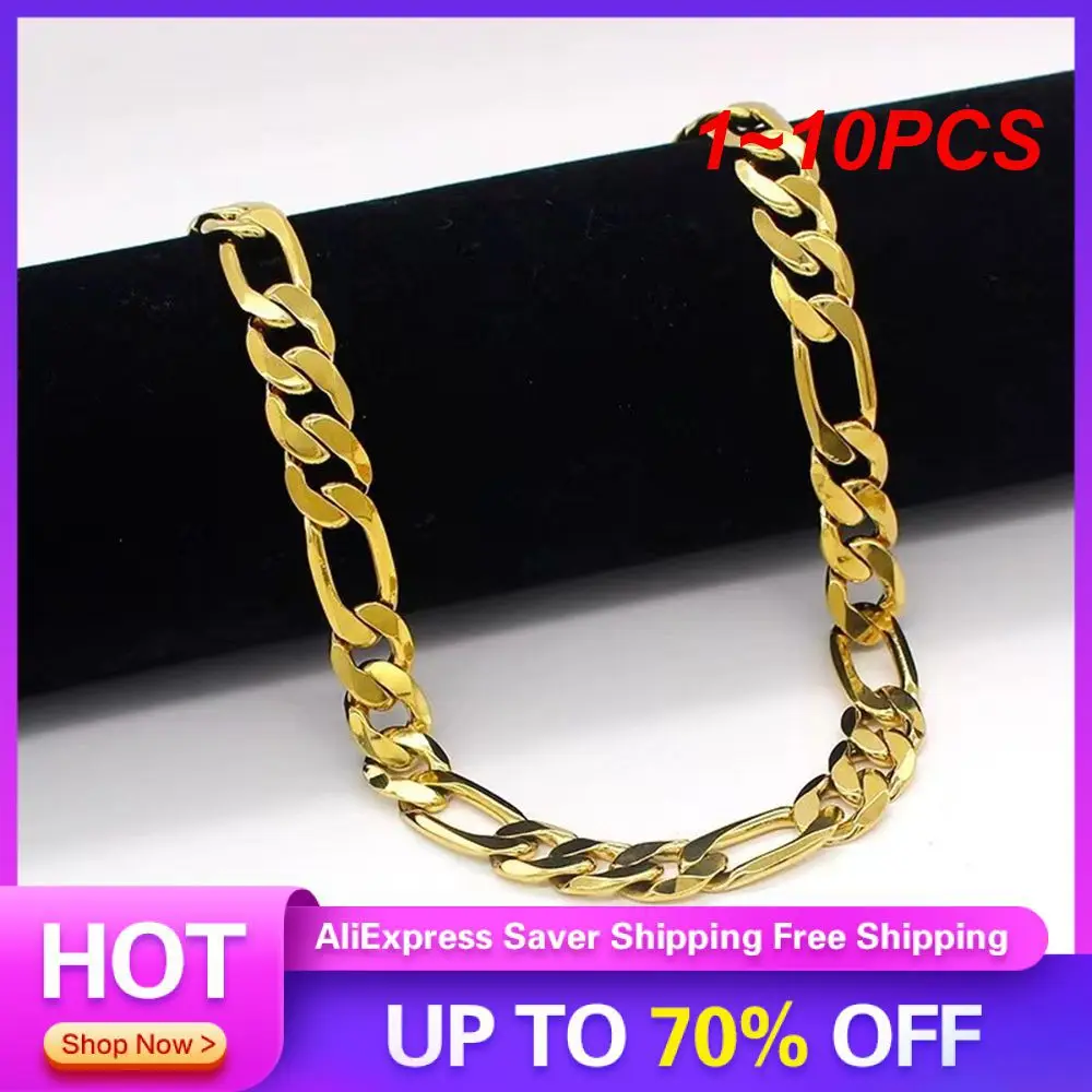 1~10PCS 18k Gold-plated Necklace Commuting Easy To Put And Take Off Commuter Bracelet Jewelry And Accessories New Necklace