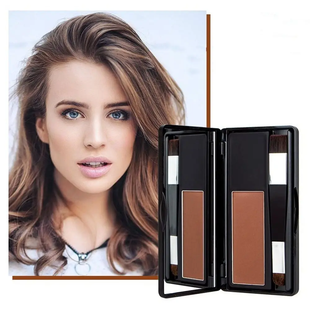 

Waterproof Hairline Loss Concealer Sweat-proof with Brush Hair Shadow Powder Long-lasting Hairline Edge Control Powder