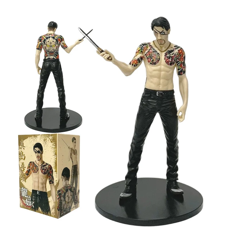 

17 см YAKUZA игра аниме фигурка Goro Majima Kiryu Kazuma Yakuza фигурки фигурка ПВХ коллекция модель игрушки подарок на Хэллоуин
