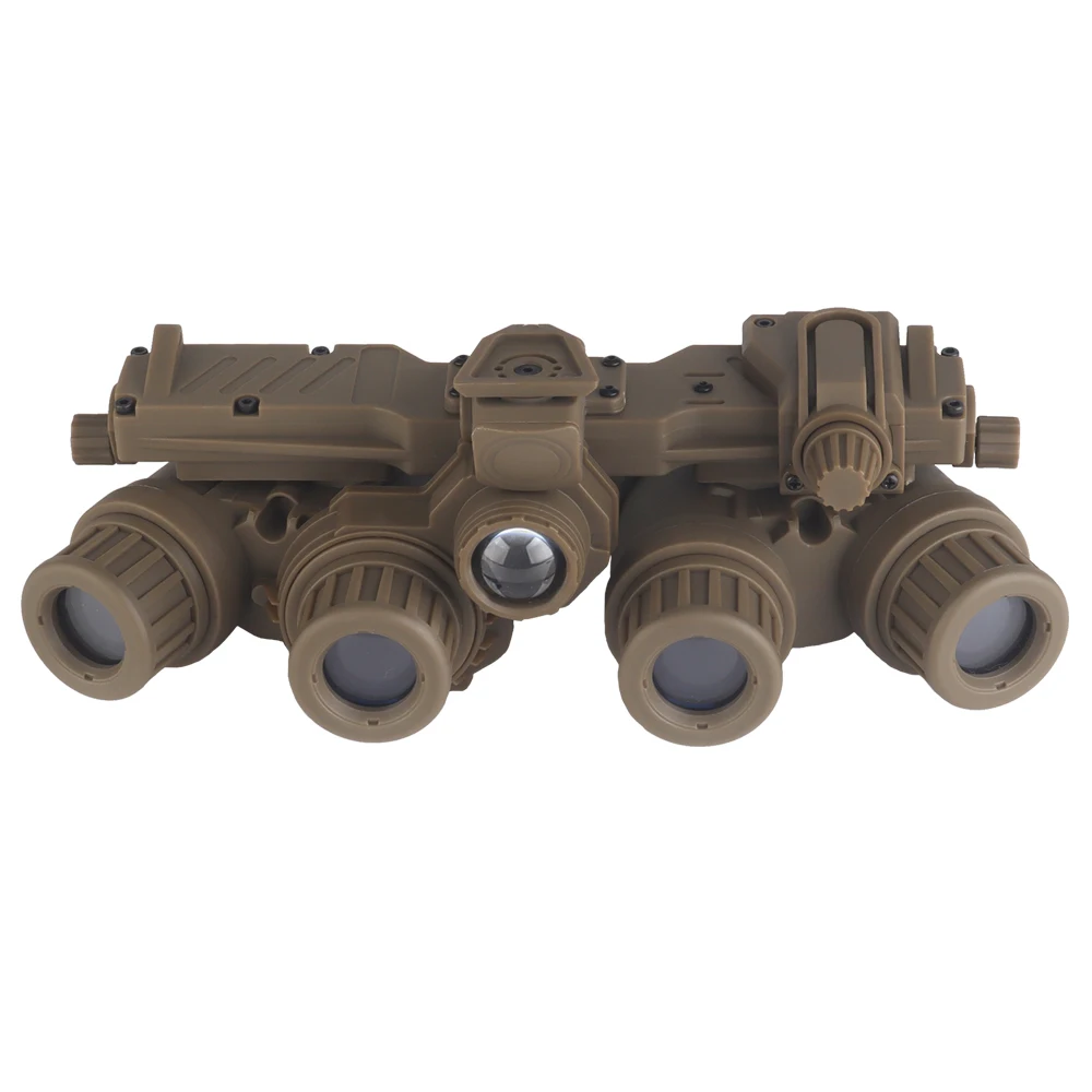 GPNVG18 Four-Tube Binocular Night Vision Goggles Dummy Model NVG Tactical Helmet Accessories for Hunting Cosplay