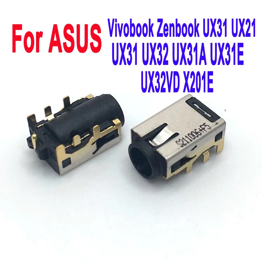 2PCS Laptop DC Power Jack Stecker Für Asus Vivobook Zenbook UX31 UX21 UX31 UX32 UX31a UX31e UX32vd X201E DC power jack