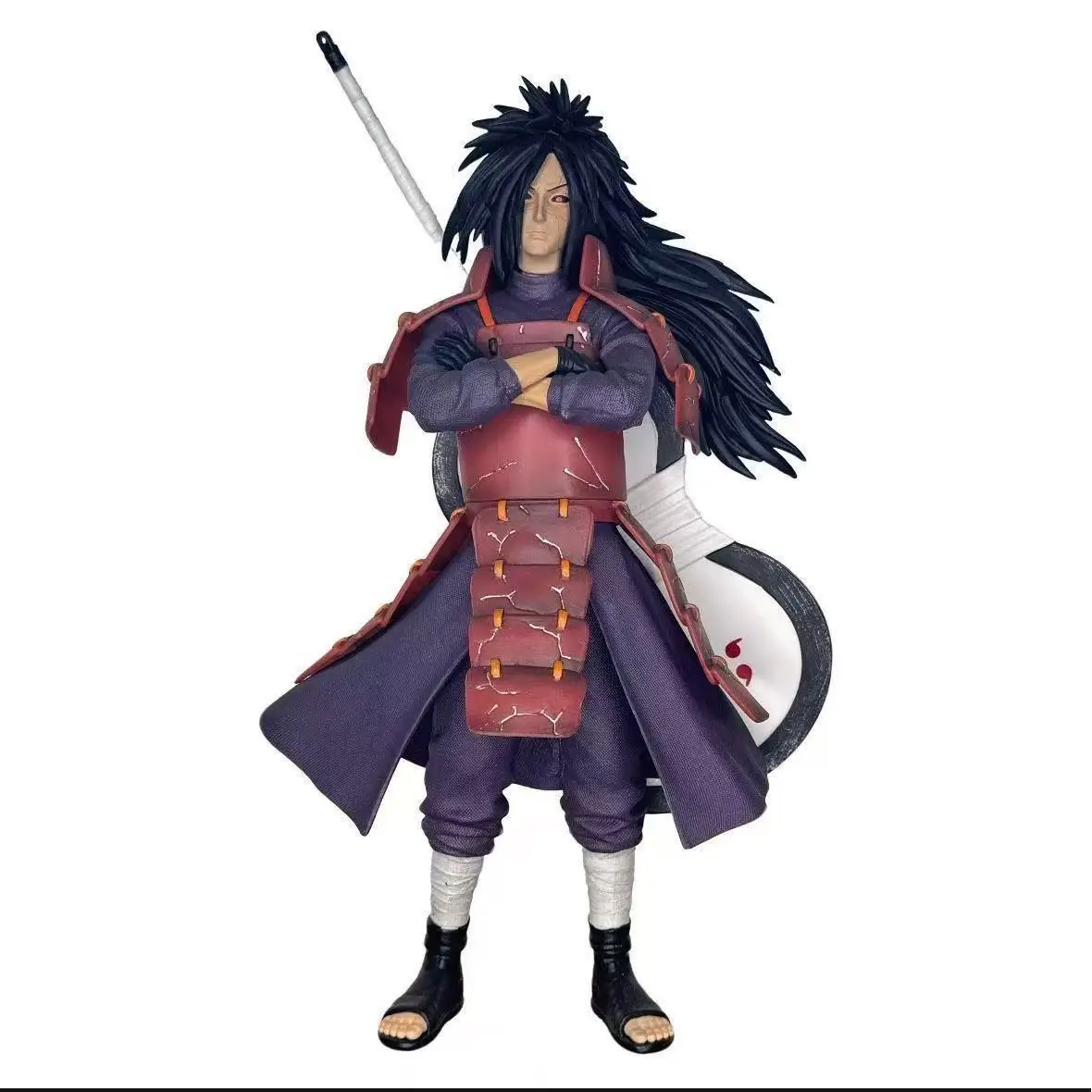 Figurine Uchiha Madara, modèle de décoration de table, cadeau d'anniversaire, jouet tendance, décoration de scène, décoration de voiture