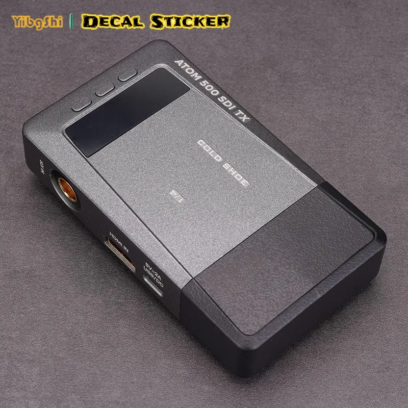 ل Vaxis Atom 500SDI نظام نقل الفيديو اللاسلكي ملصق مائي الجلد الفينيل واقية ملصق حامي معطف