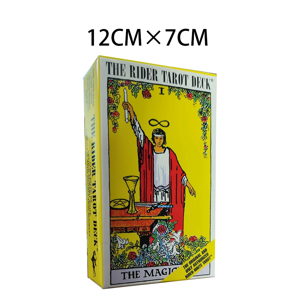 The Rider Tarot Cards with Guide Book, 12x7cm