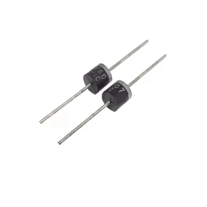 Brand-new MIC through-hole diode FR607 high-frequency fast recovery diode 6A1000V long pin high power