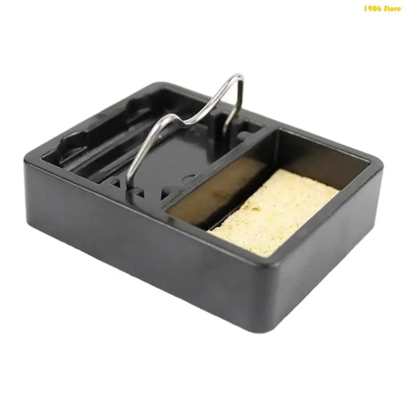 U1JB Ergonomic Bakelite Soldering Stand Stable Structure For Secure Placement During Electronics Work