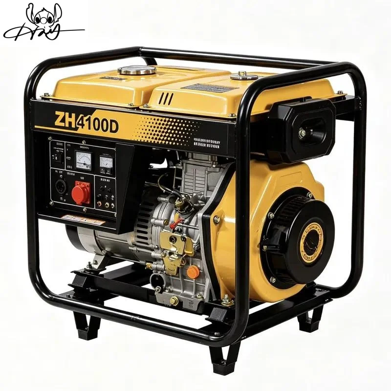ZH4100D Generator Efficient Stable Durable Power Supply Unit for Industrial Facilities and Emergency Backup Systems