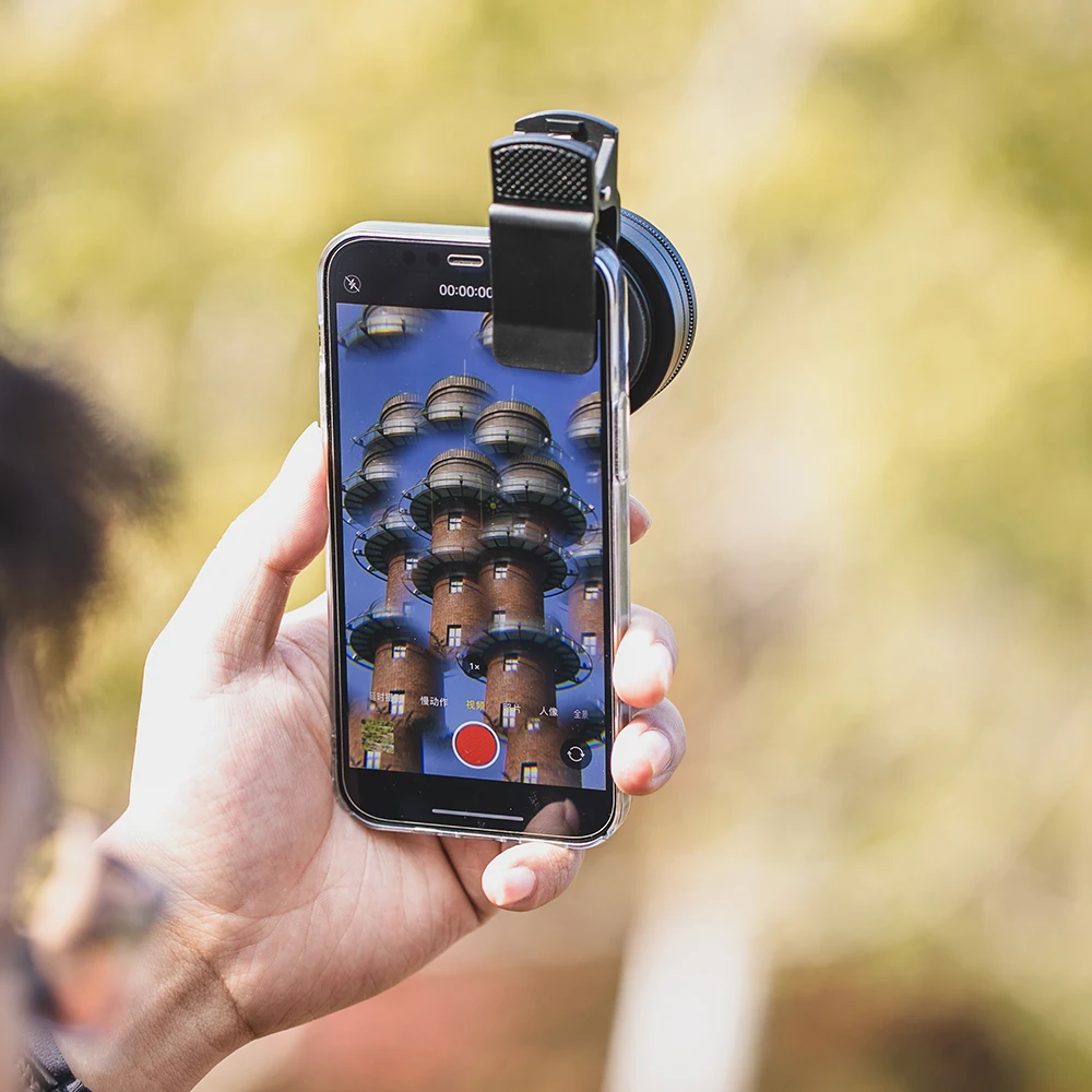 Caleidoscopio dividido con filtro de lente prisma para cámara de teléfono móvil, compatible con Iphone, Samsung, Galaxy y Huawei