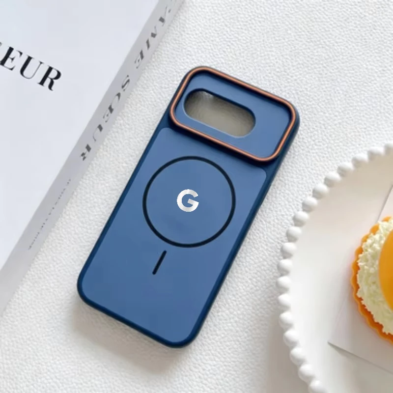 Frosted Hit Color Matte Skin Feel Magnetic Charge Case for Google Pixel 11 10 9 Pro XL 9A 10a Anti Scratch Lens Protective Cover