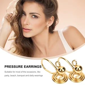 6 pieces earrings Keloid Helical Pressure for Women Cuffs Keloids Girl Stainless Steel 12 Main Sales Earring Pressure - №7