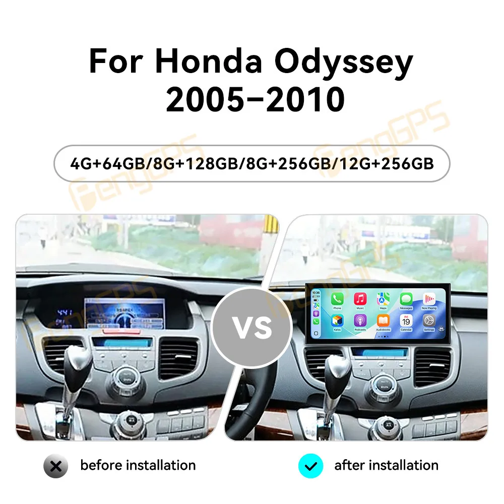 

Автомагнитола 15.8 дюймов Android 15 с CarPlay для Hyundai Odyssey 2005-2010, сенсорный экран, мультимедийный плеер, GPS-навигация, головное устройство, DSP
