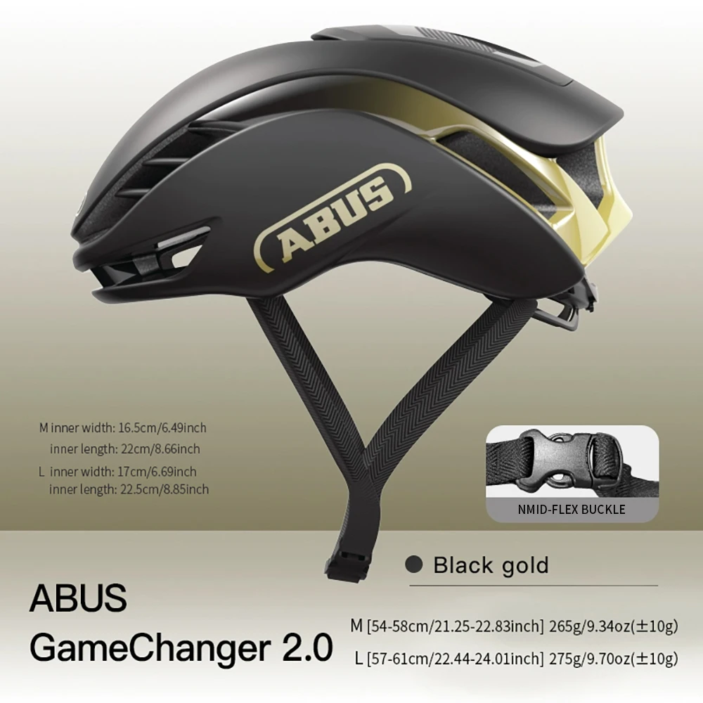 Duitse ABUS Gamechanger fietshelm Tour De France versie racefiets aerodynamische helm fietsuitrusting