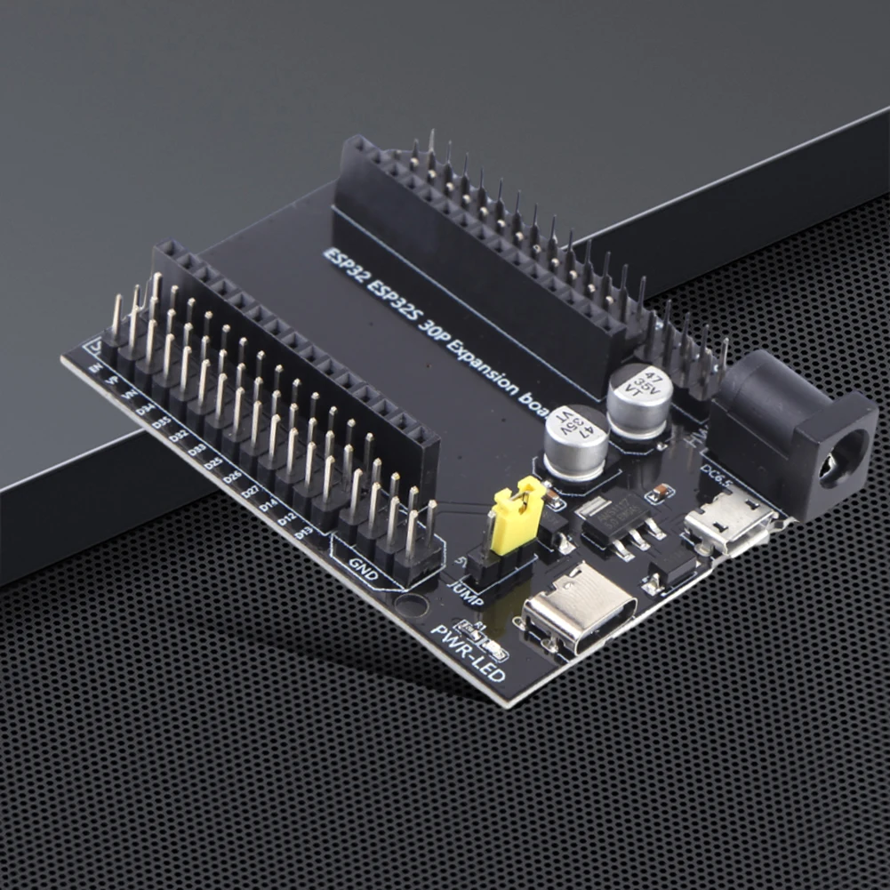 ESP32 درع لوح تمديد DC6V-12V لوحة تطوير الطاقة منخفضة للغاية ثنائي النواة لوح تمديد للممارسات المبتكرة اليومية