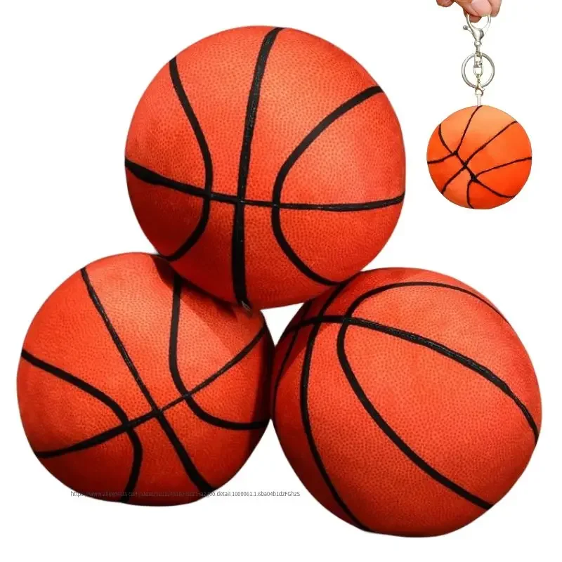 Real Life Basketball Ball Pillow Cushion Plush Toys Stuffed Doll Baby Kids Children Boys Girls Adults Birthday Gifts Room Decor