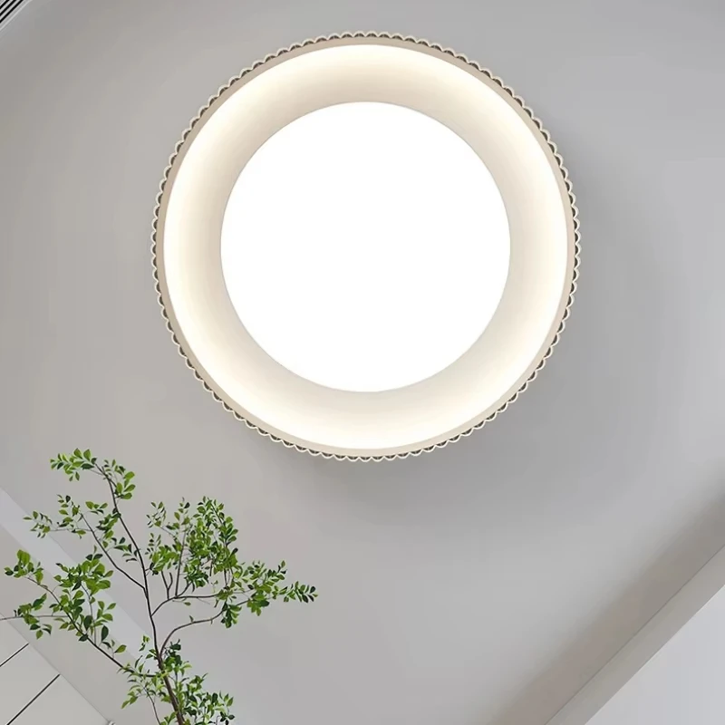 Modern Round Master Bedroom Metal LED Ceiling Light Simplicity Stylish Home Decoration for Living