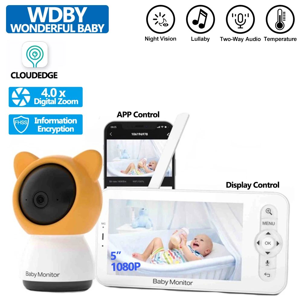 3MP Baby Monitor Ba…
