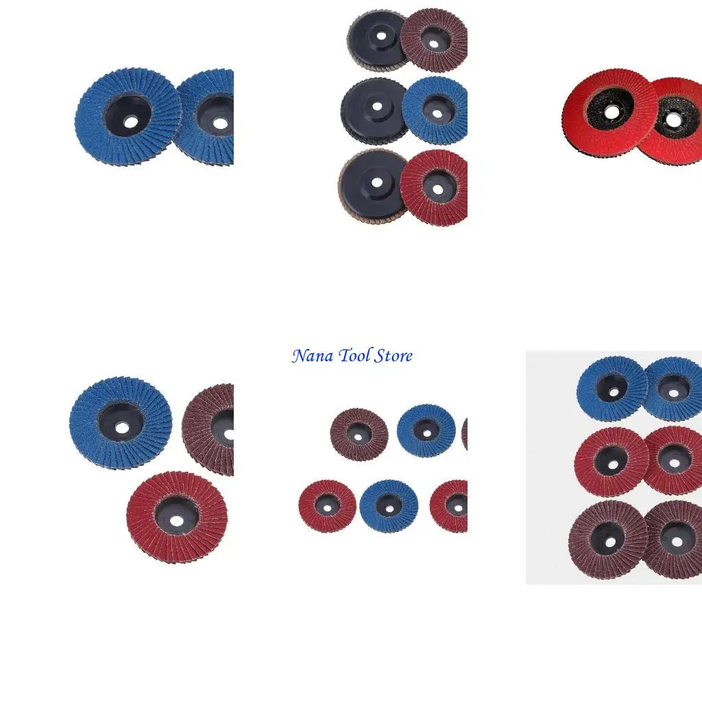 

31GJ 3 -дюймовый лоскутный диски для шлифовального диска 3/6x 80 Grits Posling Disc для угловой шлифовальной машины