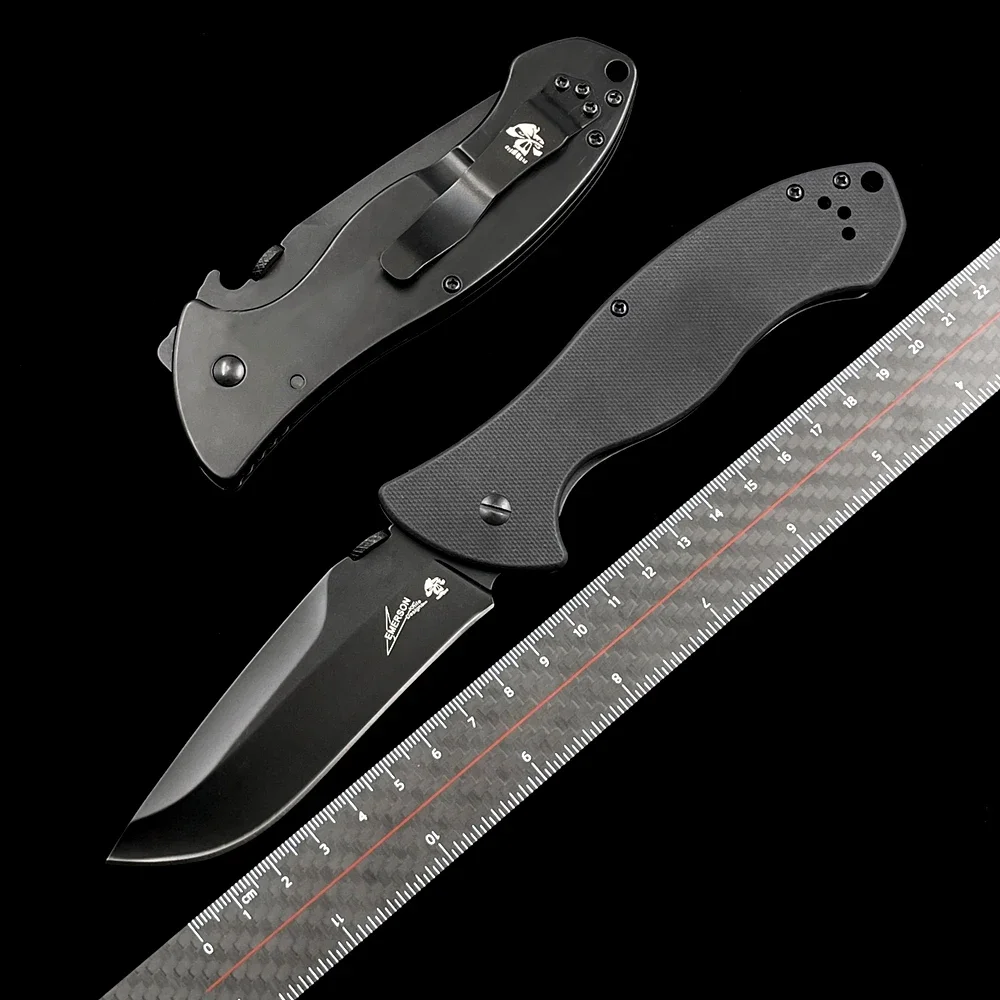 

KS 6045BLK CQC-9K Folding Knife Outdoor Camping Hunting Pocket EDC Tool Knife