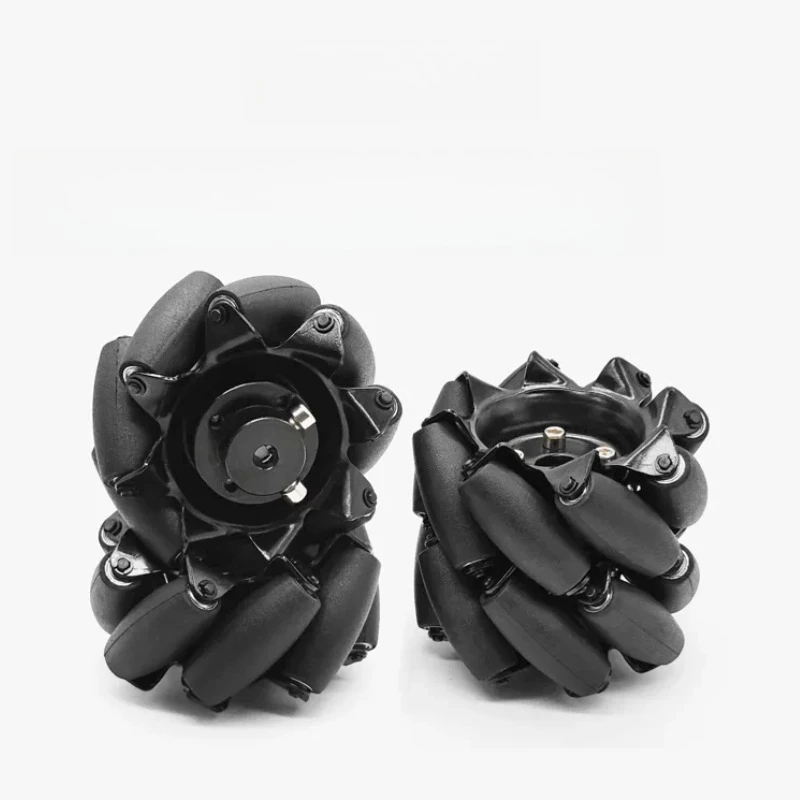 3 inch metal McNum wheel 77mm wheat wheel intelligent trolley omnidirectional wheel coupling 5//6/7/8/10
