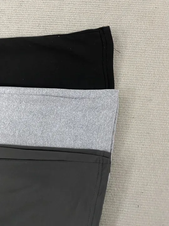 Damen Y2K Hose mit hochgekrempelter Taille, ausgestellter Beinform, in Pink und Schwarz, Farbblock-Design, hohe Taille, schmal geschnitten, Stretch, Streetwear, Bootcut-Hose – Detail 8