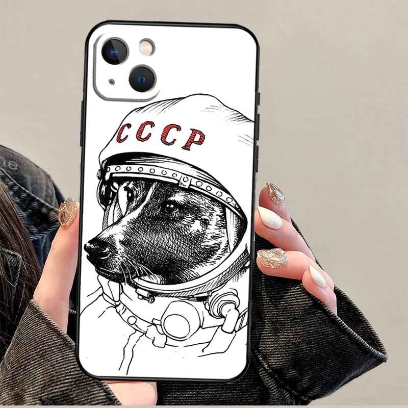 CCCP Soviet Union Russia Case For iPhone 11 12 13 14 15 16 Pro Max XS X XR Plus 12 13 mini Phone Cover