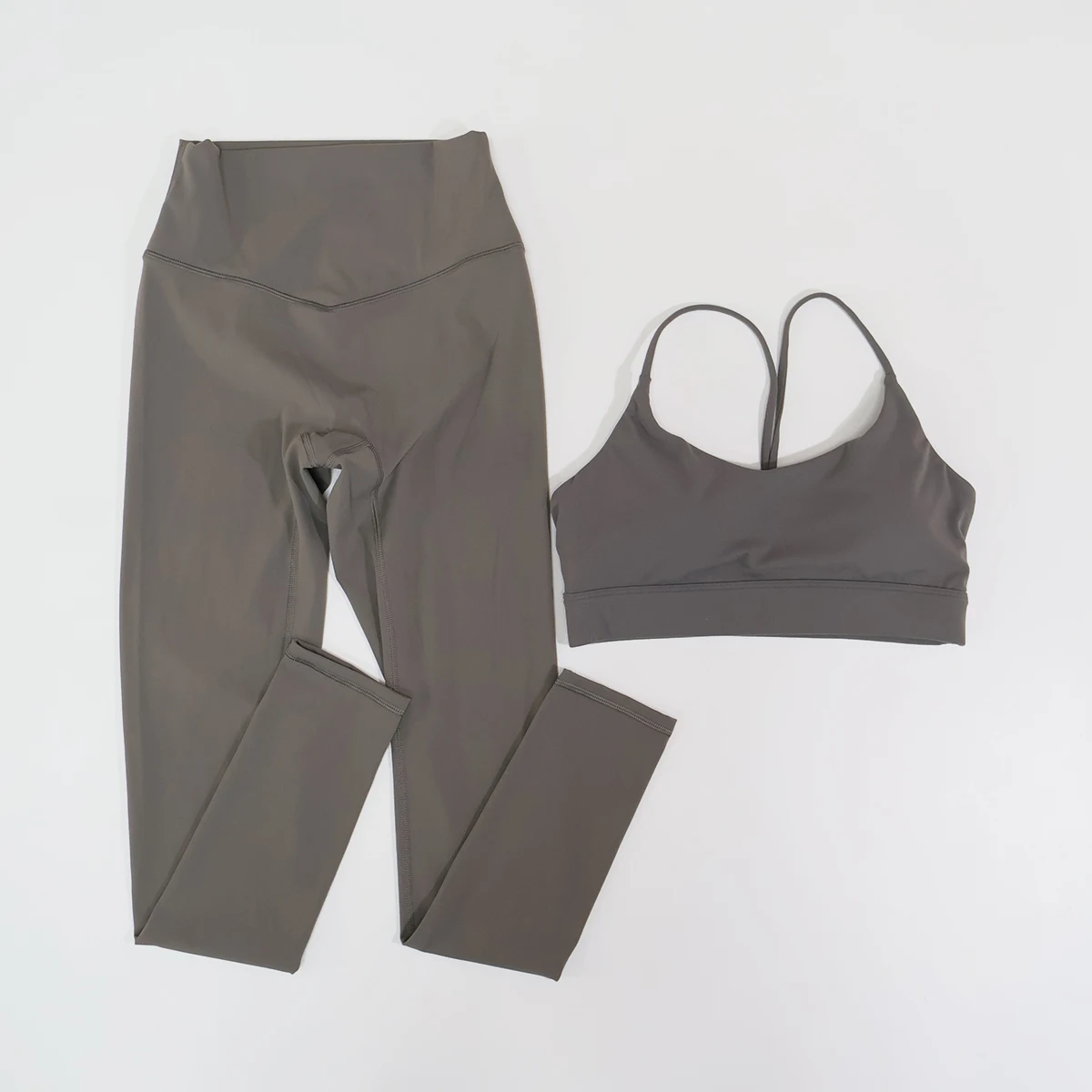 Neues Sommer-Sportset für Damen, 2-teilig, ärmellos, für Fitness und Yoga, mit hoher Taille, atmungsaktiv, eng anliegend, zweiteiliger Sportanzug für Frauen – Detail 18