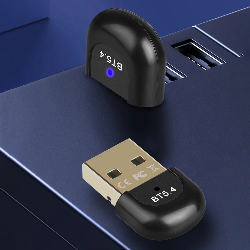 USB بلوتوث متوافق 5.4 محول محول USB لاسلكي سائق محول USB دونغل مجاني للكمبيوتر المتكلم لوحة مفاتيح الماوس اللاسلكية