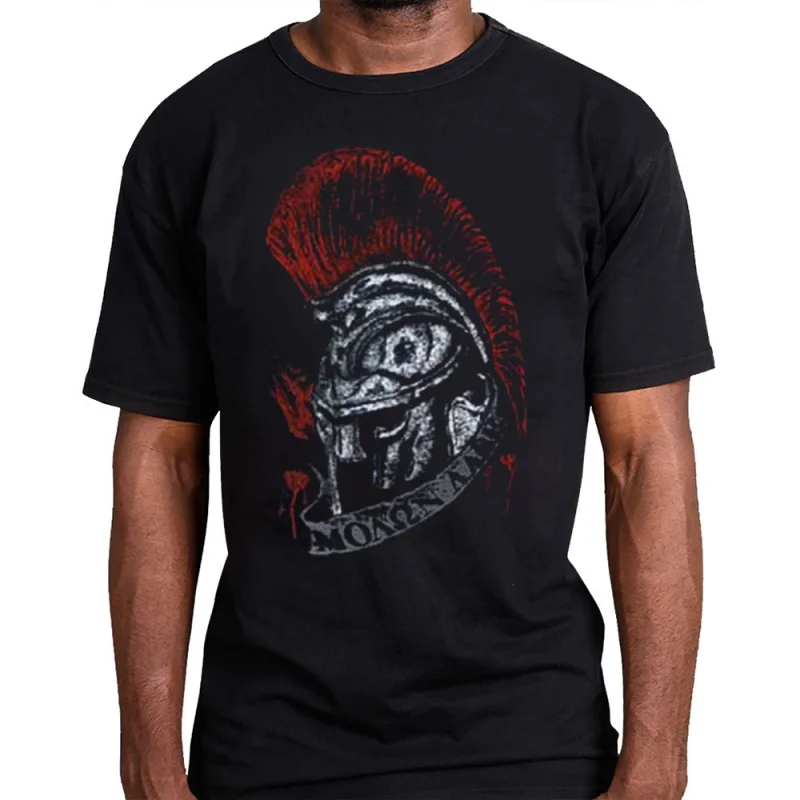 Molon Lave 0202 Spartan warrior helmet Ancient greece Gift T Shirt This is sparta Graphic Tee All size Tops S-6XL