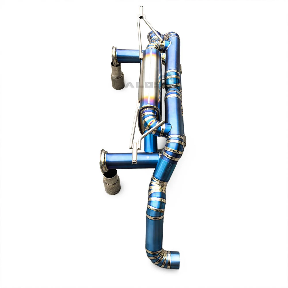 For Audi R8 V10 5.2-liter 2008-2016 titanium alloy X-shaped exhaust pipe lightweight competitive grade exhaust system
