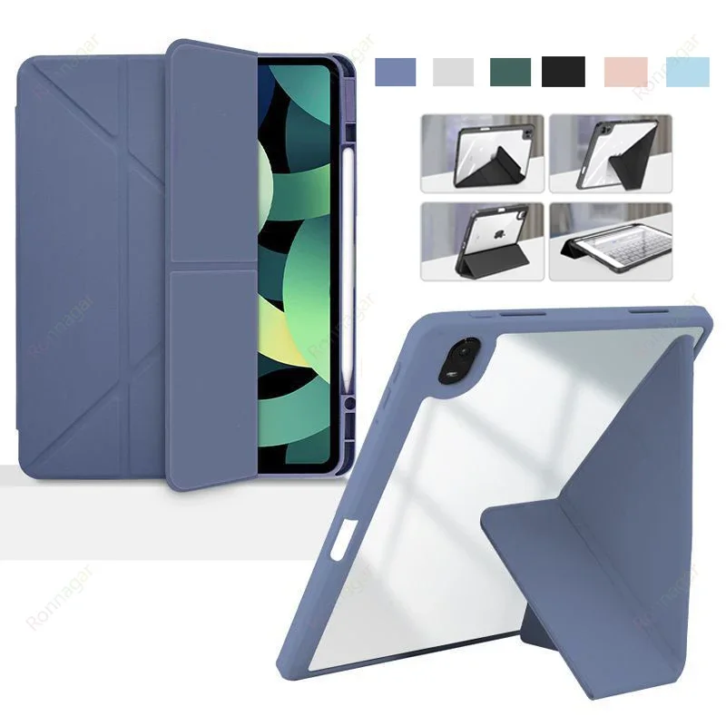 

Slim Folding Case for iPad 10th Generation Case 10.9 Inch iPad Air11 2024 Pro11 Air4 5 9.7 10.2 Cover 10th 9th 7th 8th Gen Cases