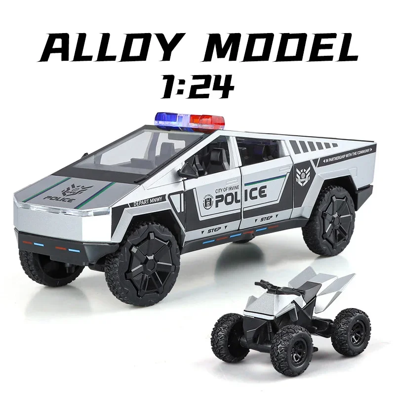 

1:24 модель автомобиля пикапа из сплава, изысканные настольные украшения, лучшая коллекция для любителей моделей автомобилей